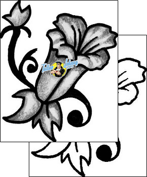 Flower Tattoo plant-life-flowers-tattoos-anibal-anf-00708