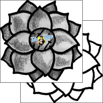 Flower Tattoo plant-life-flowers-tattoos-anibal-anf-00713