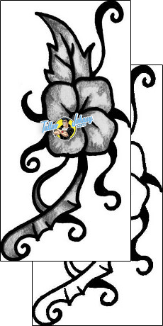 Flower Tattoo plant-life-flowers-tattoos-anibal-anf-00715