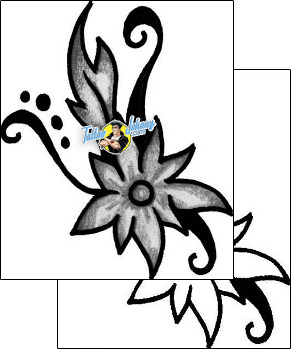 Flower Tattoo plant-life-flowers-tattoos-anibal-anf-00716