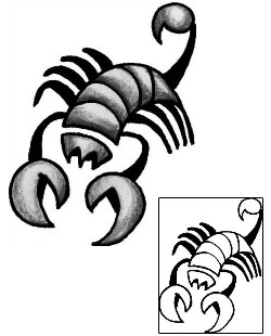 Scorpio Tattoo Zodiac tattoo | ANF-00739