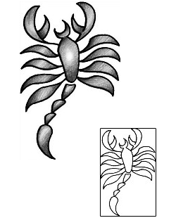 Scorpio Tattoo Zodiac tattoo | ANF-00751