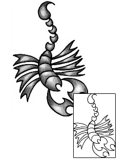Scorpio Tattoo Zodiac tattoo | ANF-00759