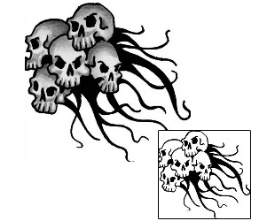 Scary Tattoo Horror tattoo | ANF-00776