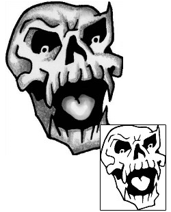 Scary Tattoo Horror tattoo | ANF-00785
