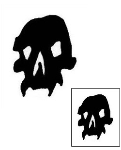 Scary Tattoo Horror tattoo | ANF-00786