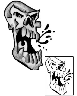 Scary Tattoo Horror tattoo | ANF-00795
