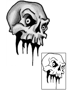 Scary Tattoo Horror tattoo | ANF-00802