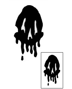 Evil Tattoo Horror tattoo | ANF-00806