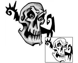 Scary Tattoo Horror tattoo | ANF-00820