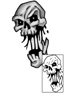 Scary Tattoo Horror tattoo | ANF-00848