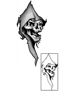 Skull Tattoo Horror tattoo | ANF-00940