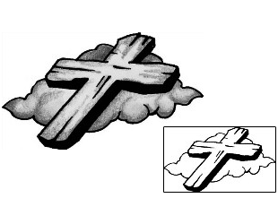 Cross Tattoo Religious & Spiritual tattoo | ANF-00966