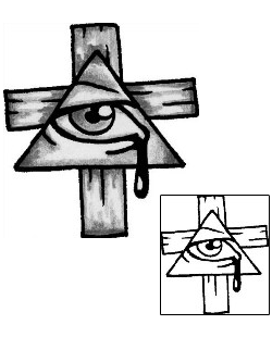 Cross Tattoo Religious & Spiritual tattoo | ANF-00968