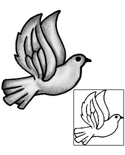 Dove Tattoo Religious & Spiritual tattoo | ANF-00990