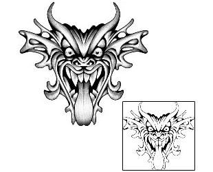 Gargoyle Tattoo Tattoo Styles tattoo | ANF-01021