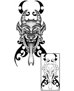 Mask Tattoo Tattoo Styles tattoo | ANF-01036