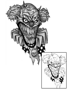 Clown Tattoo Mythology tattoo | ANF-01045