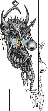 Horror Tattoo horror-tattoos-anibal-anf-01056