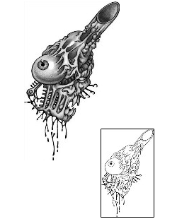 Picture of Horror tattoo | ANF-01060