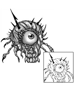 Scary Tattoo Horror tattoo | ANF-01062