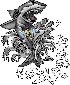 Fish Tattoo marine-life-fish-tattoos-anibal-anf-01085