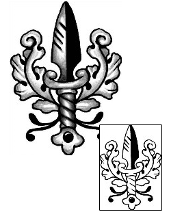 Dagger Tattoo Horror tattoo | ANF-01165