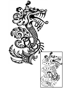 Decorative Tattoo Mythology tattoo | ANF-01192