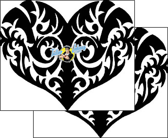 Decorative Tattoo heart-tattoos-anibal-anf-01200