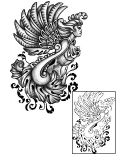 Angel Tattoo Religious & Spiritual tattoo | ANF-01202