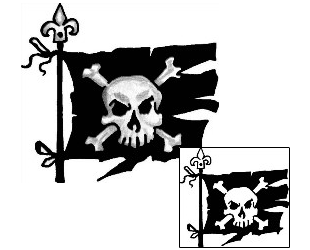 Pirate Tattoo Miscellaneous tattoo | ANF-01231