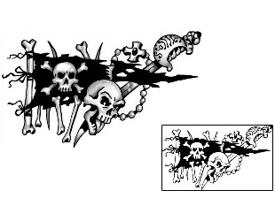 Pirate Tattoo Miscellaneous tattoo | ANF-01235