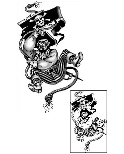 Pirate Tattoo Miscellaneous tattoo | ANF-01246