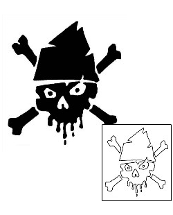 Pirate Tattoo Miscellaneous tattoo | ANF-01249