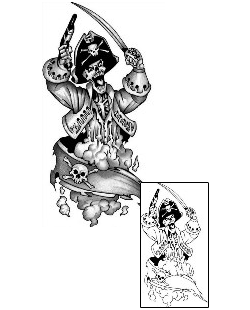 Pirate Tattoo Miscellaneous tattoo | ANF-01254