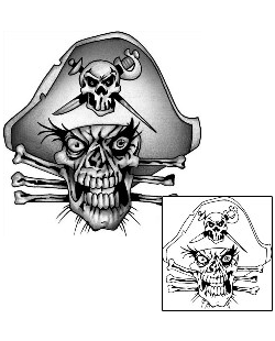 Pirate Tattoo Miscellaneous tattoo | ANF-01255