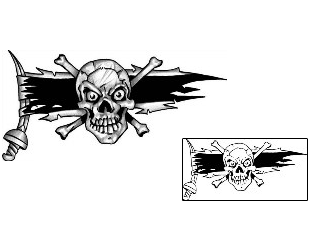 Pirate Tattoo Miscellaneous tattoo | ANF-01258