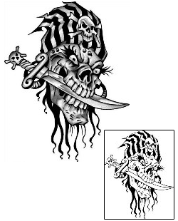 Pirate Tattoo Miscellaneous tattoo | ANF-01259