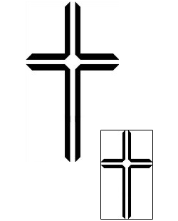 Cross Tattoo Religious & Spiritual tattoo | ANF-01265