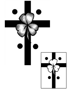 Cross Tattoo Religious & Spiritual tattoo | ANF-01270