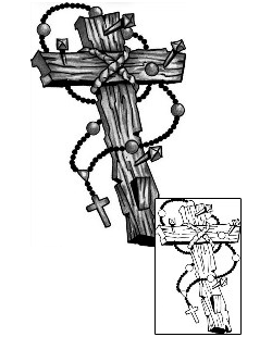 Rosary Beads Tattoo Religious & Spiritual tattoo | ANF-01272