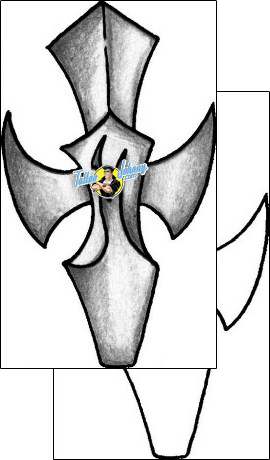Christian Tattoo cross-tattoos-anibal-anf-01293