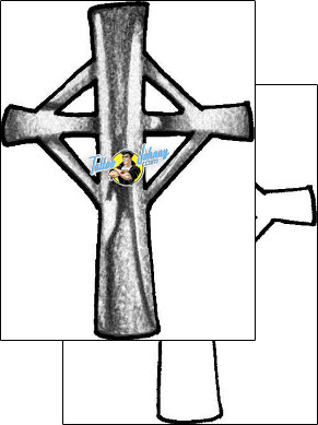 Christian Tattoo cross-tattoos-anibal-anf-01309