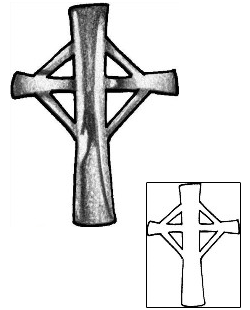 Cross Tattoo Miscellaneous tattoo | ANF-01309