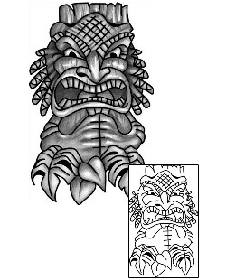 Polynesian Tattoo Religious & Spiritual tattoo | ANF-01422