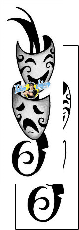 Comedy Tragedy Mask Tattoo comedy-tragedy-mask-anibal-anf-01576