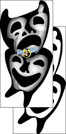 Comedy Tragedy Mask Tattoo comedy-tragedy-mask-anibal-anf-01590