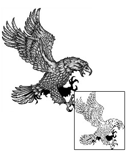 Eagle Tattoo For Women tattoo | ANF-01687