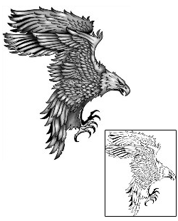 Eagle Tattoo For Women tattoo | ANF-01734