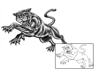 Panther Tattoo Animal tattoo | ANF-01738